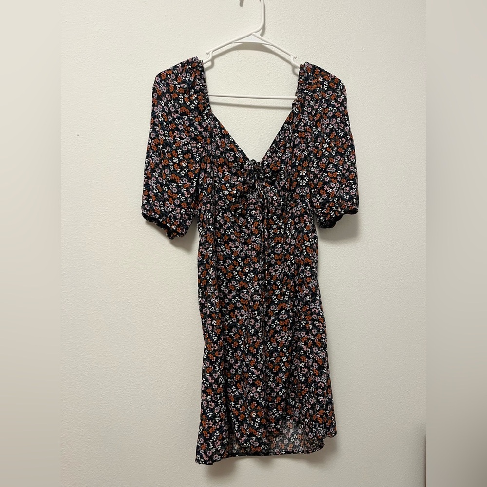 Wild Fable Floral Print Women's Mini Dress